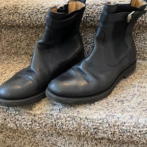Gucci Chelsea Boots in black with buckle